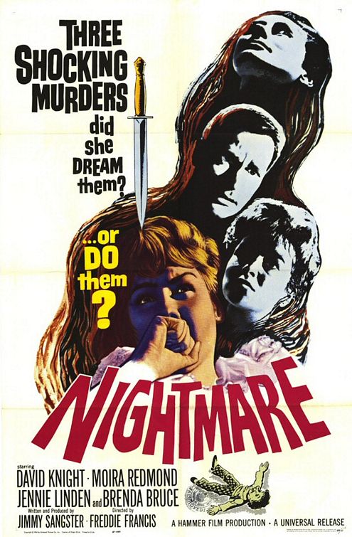 31 Days to Scare ~ Nightmare (1964)