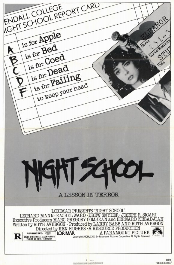31 Days to Scare ~ Night School