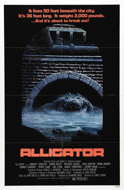 31 Days to Scare ~ Alligator (1980)